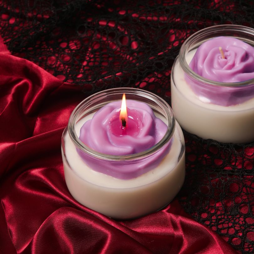 Moonlit Rose Candle Project image number null
